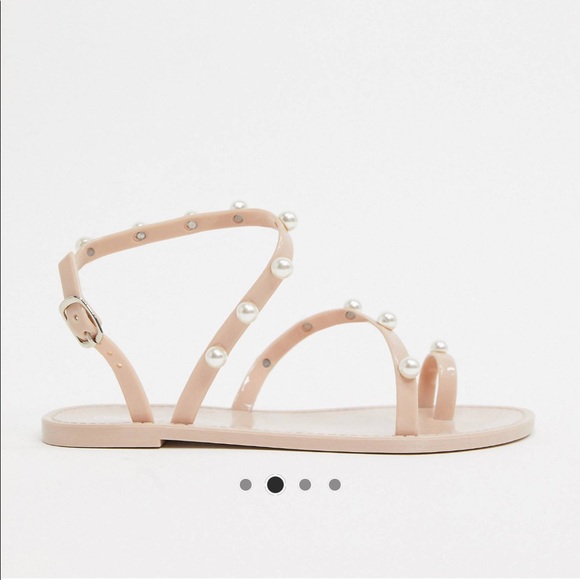 Pearl jelly like sandals - Picture 4 of 4